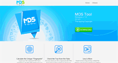 Desktop Screenshot of md5tool.org