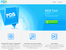 Tablet Screenshot of md5tool.org